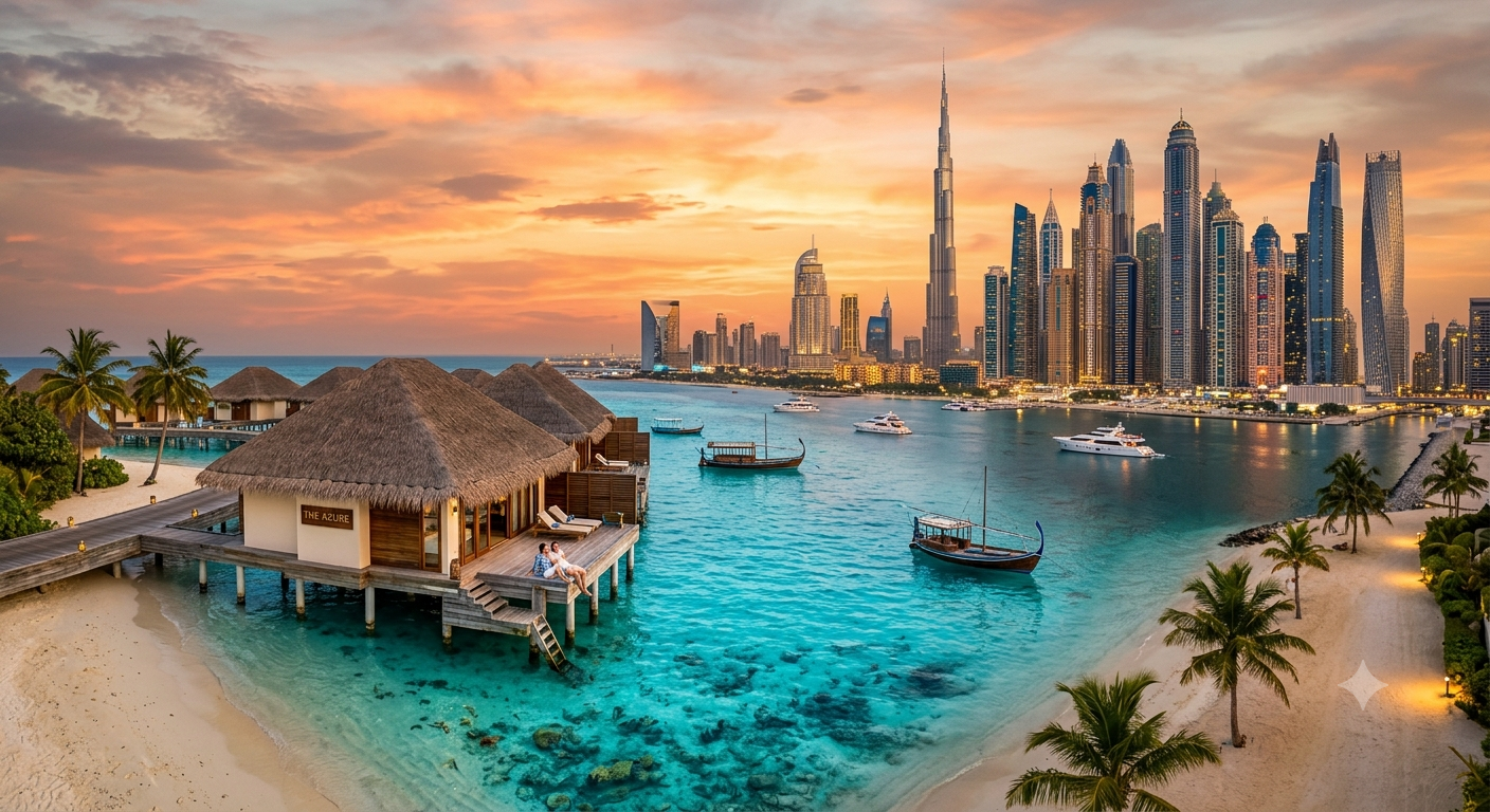 DUBAI con MALDIVAS
